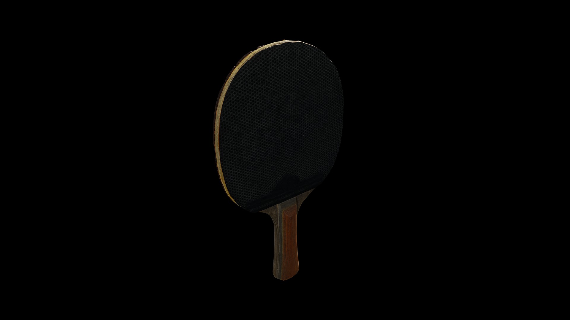 Anydrafts Ping pong paddle 01 Low-poly 3D model_3