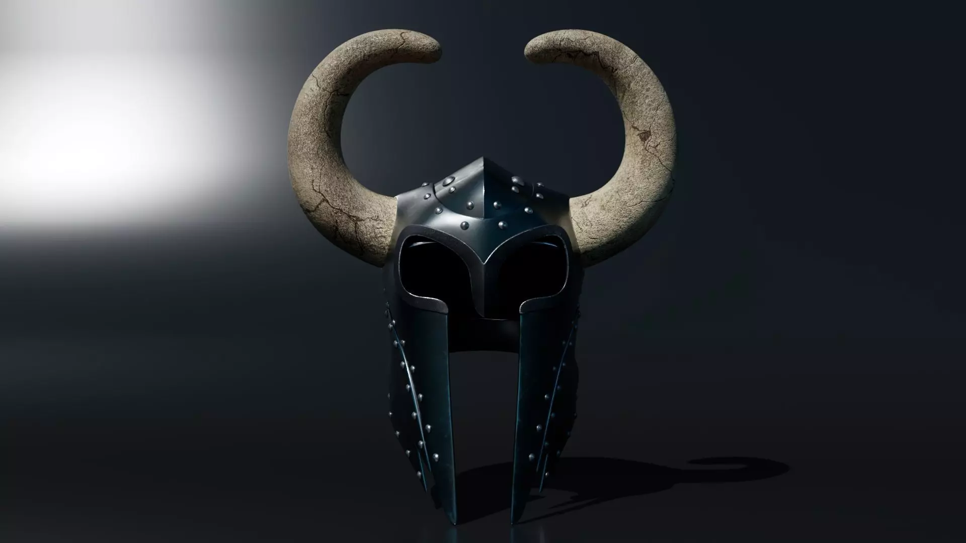 Medieval Helmet 3D model_0