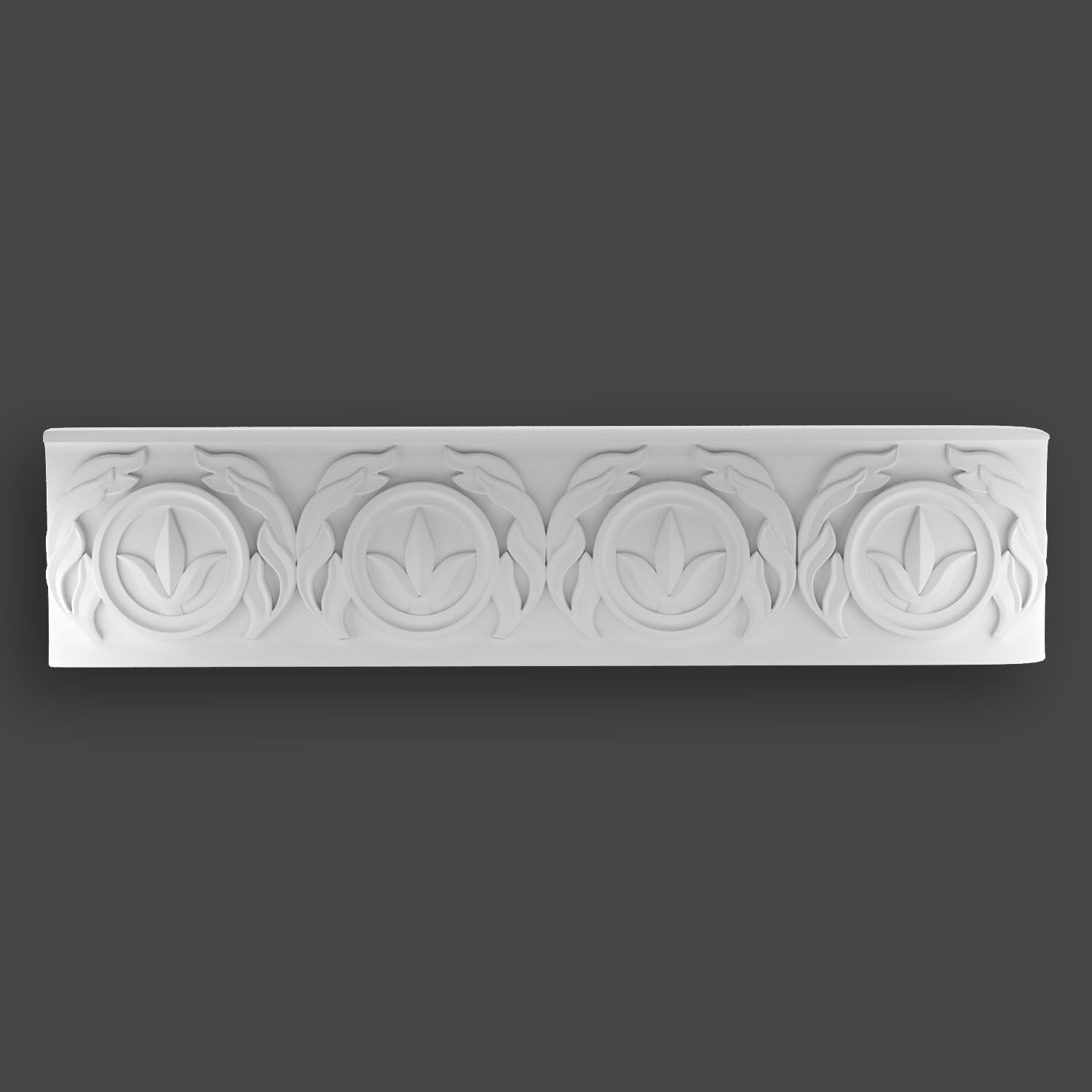 5 Borders Ornamental Pack 2 3D model_9