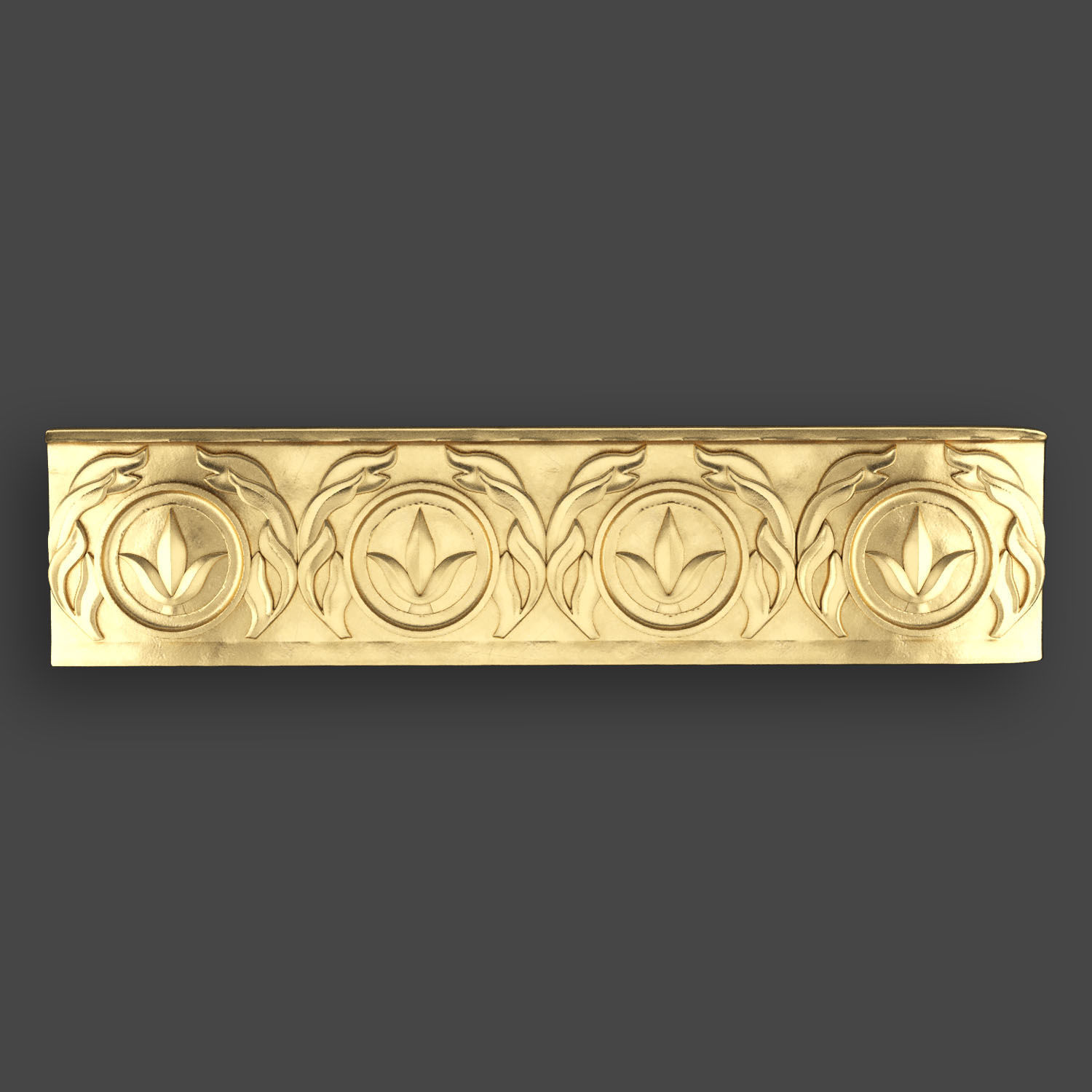 5 Borders Ornamental Pack 2 3D model_3