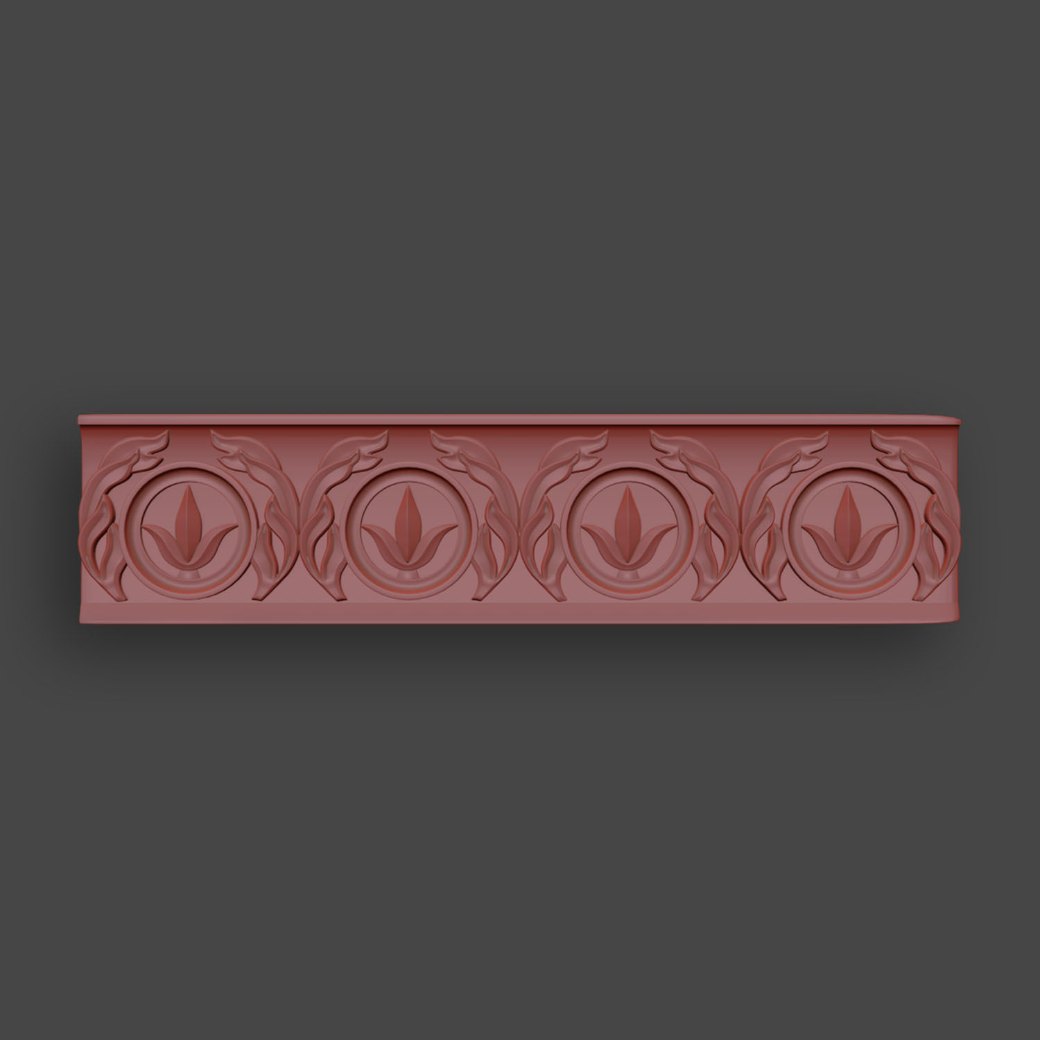 5 Borders Ornamental Pack 2 3D model_15