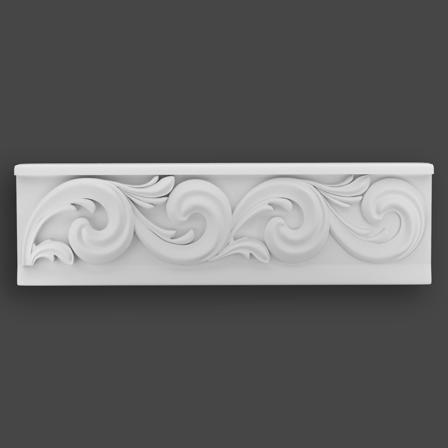 5 Borders Ornamental Pack 2 3D model_8