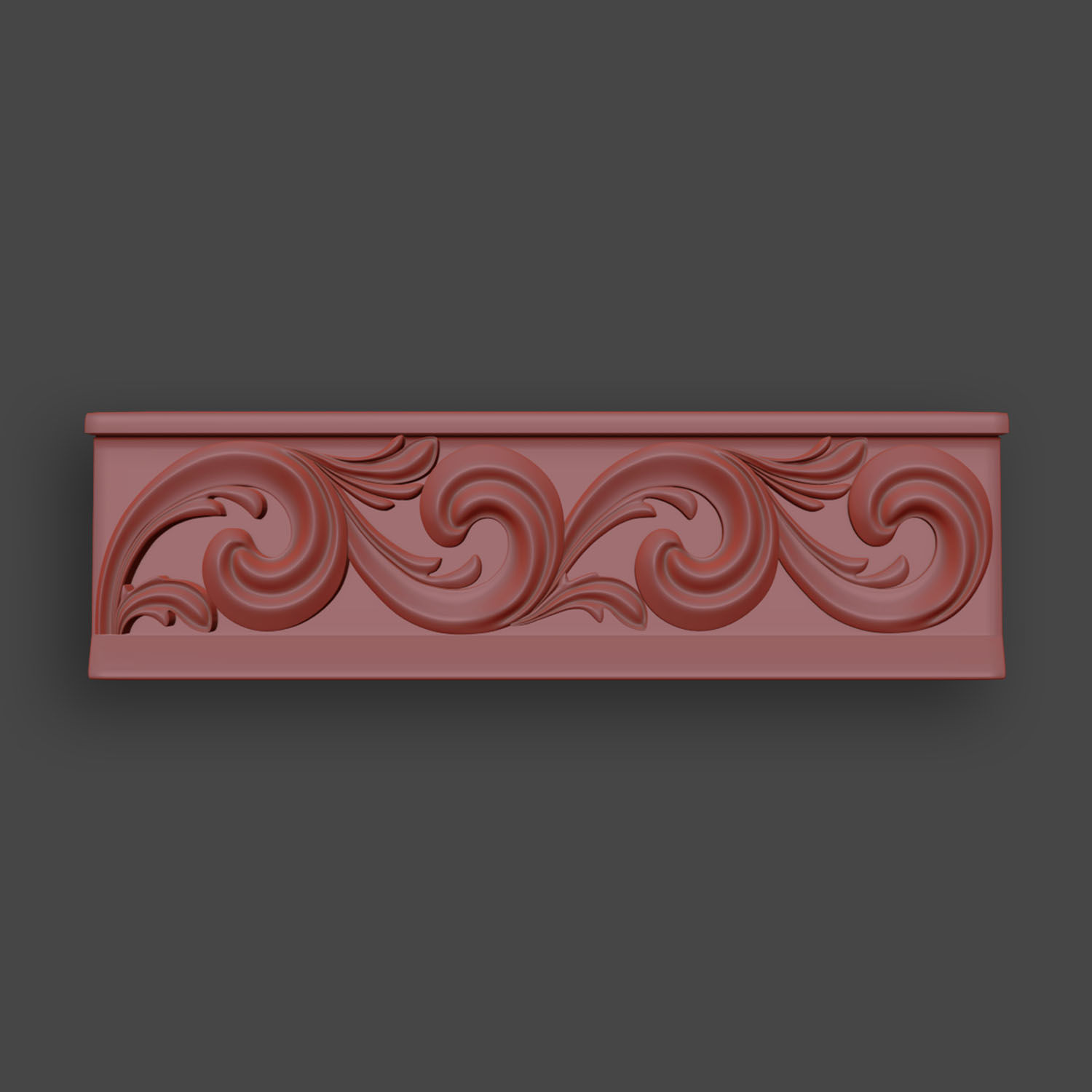 5 Borders Ornamental Pack 2 3D model_14
