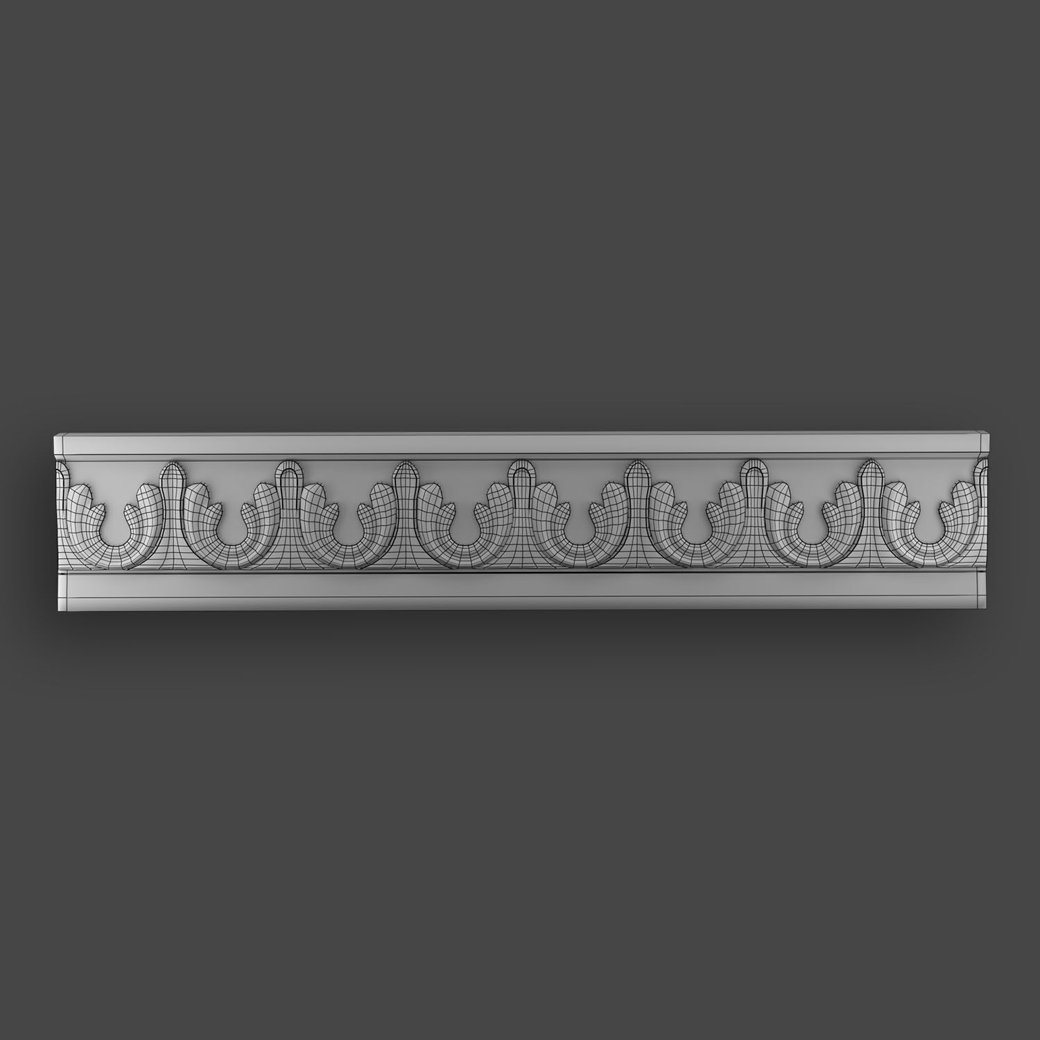5 Borders Ornamental Pack 2 3D model_23