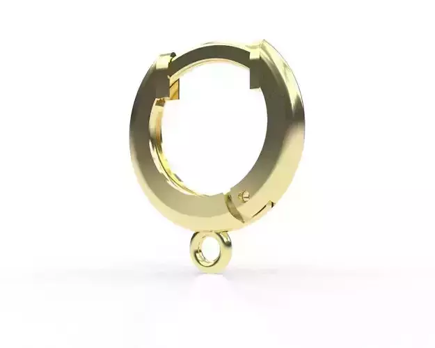 Earring pear vivara inspiration 3D print model