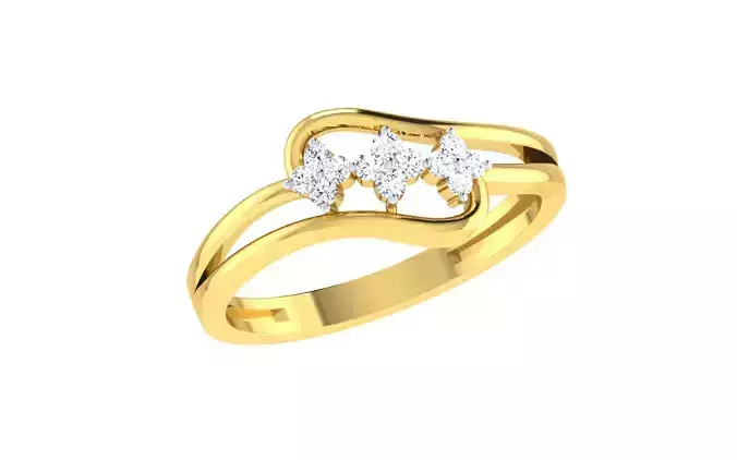 Women Ring  Render 3dm STL OBJ FBX Details