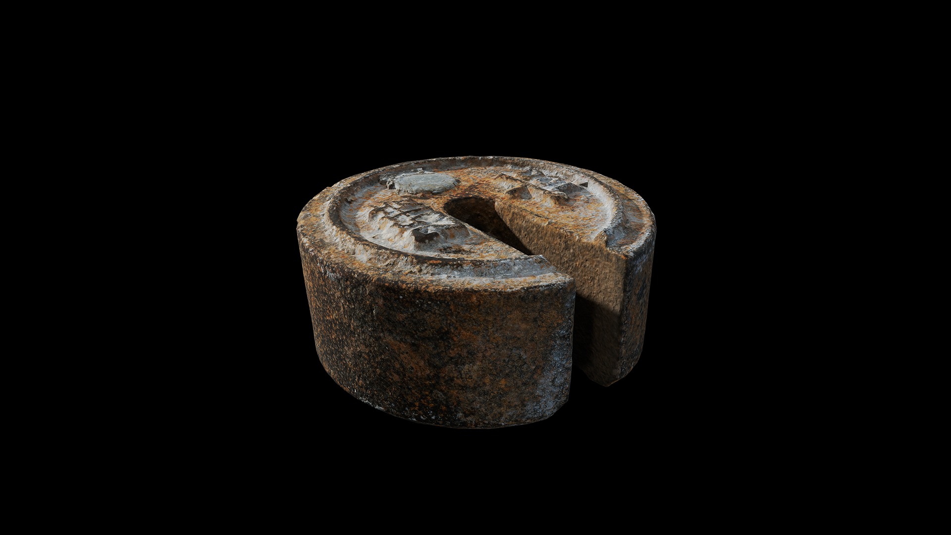 Anydrafts Weight 03 Low-poly 3D model_6