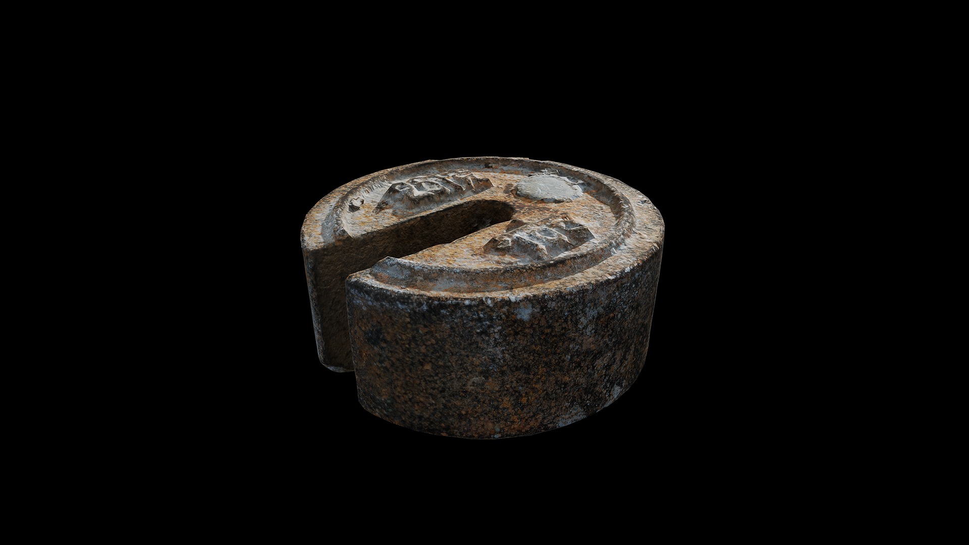 Anydrafts Weight 03 Low-poly 3D model_1