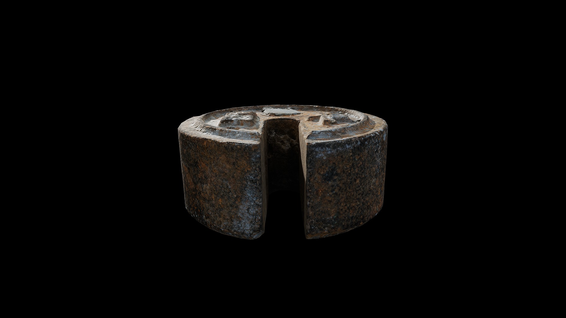 Anydrafts Weight 03 Low-poly 3D model_4