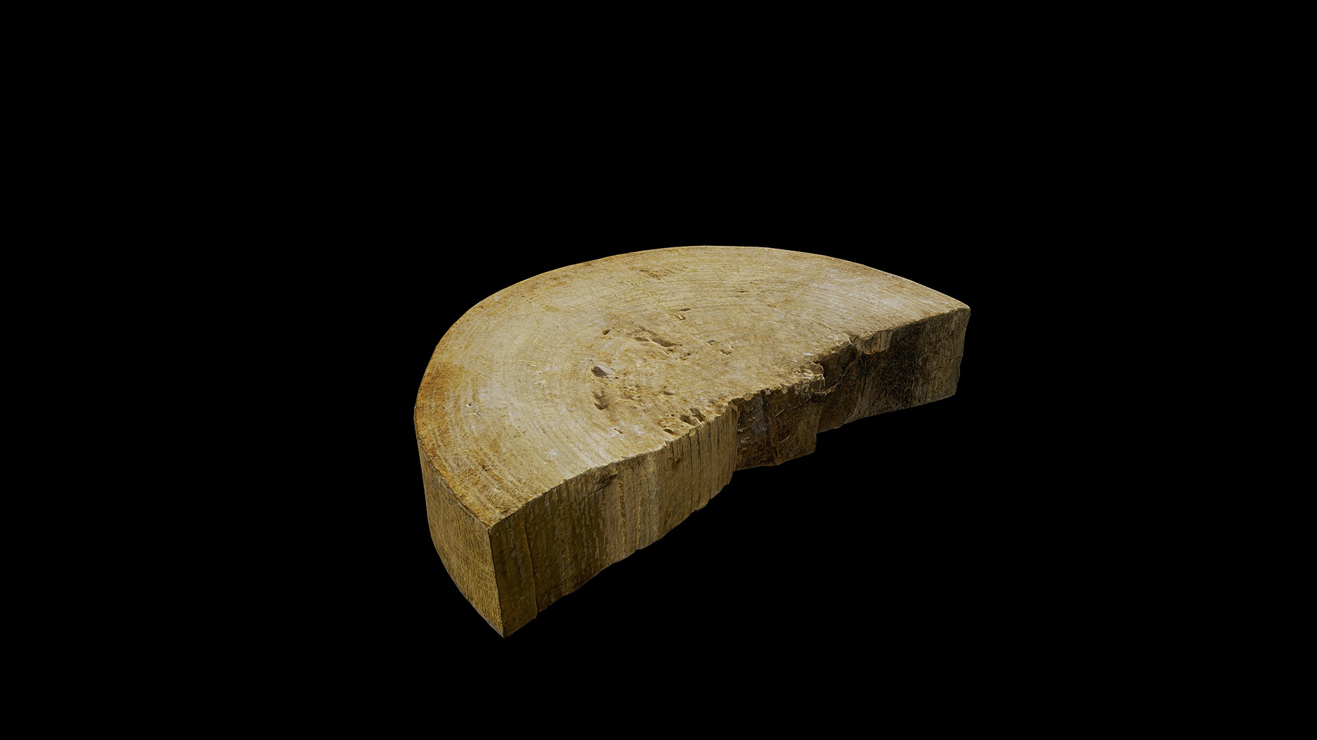 Anydrafts Wooden block 03 Low-poly 3D model_1