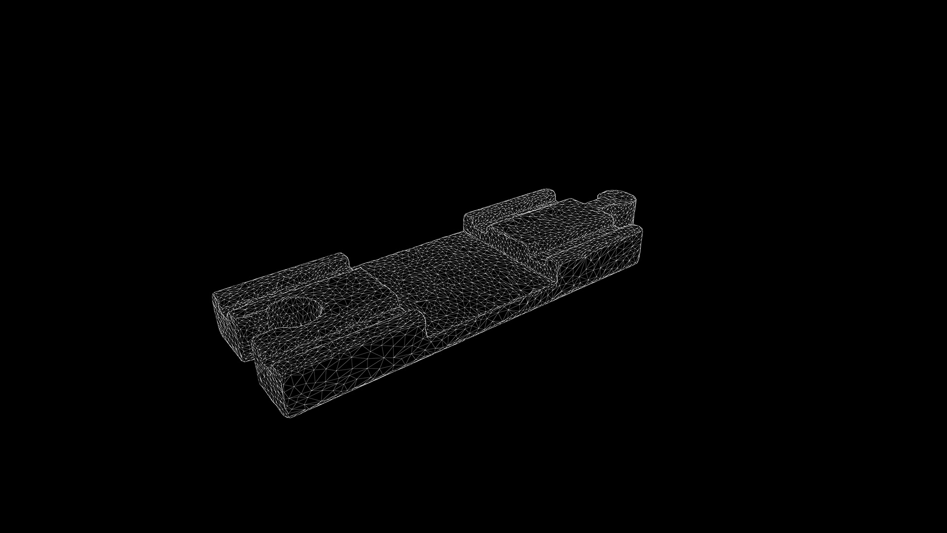 Anydrafts Wooden toys track 01 Low-poly 3D model_2