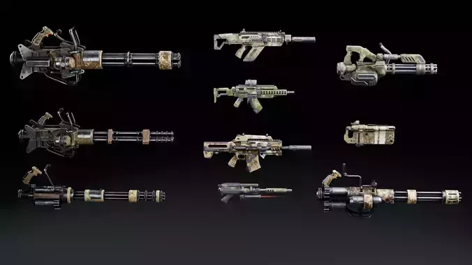 Weapon Sci Fi Pack Vol3