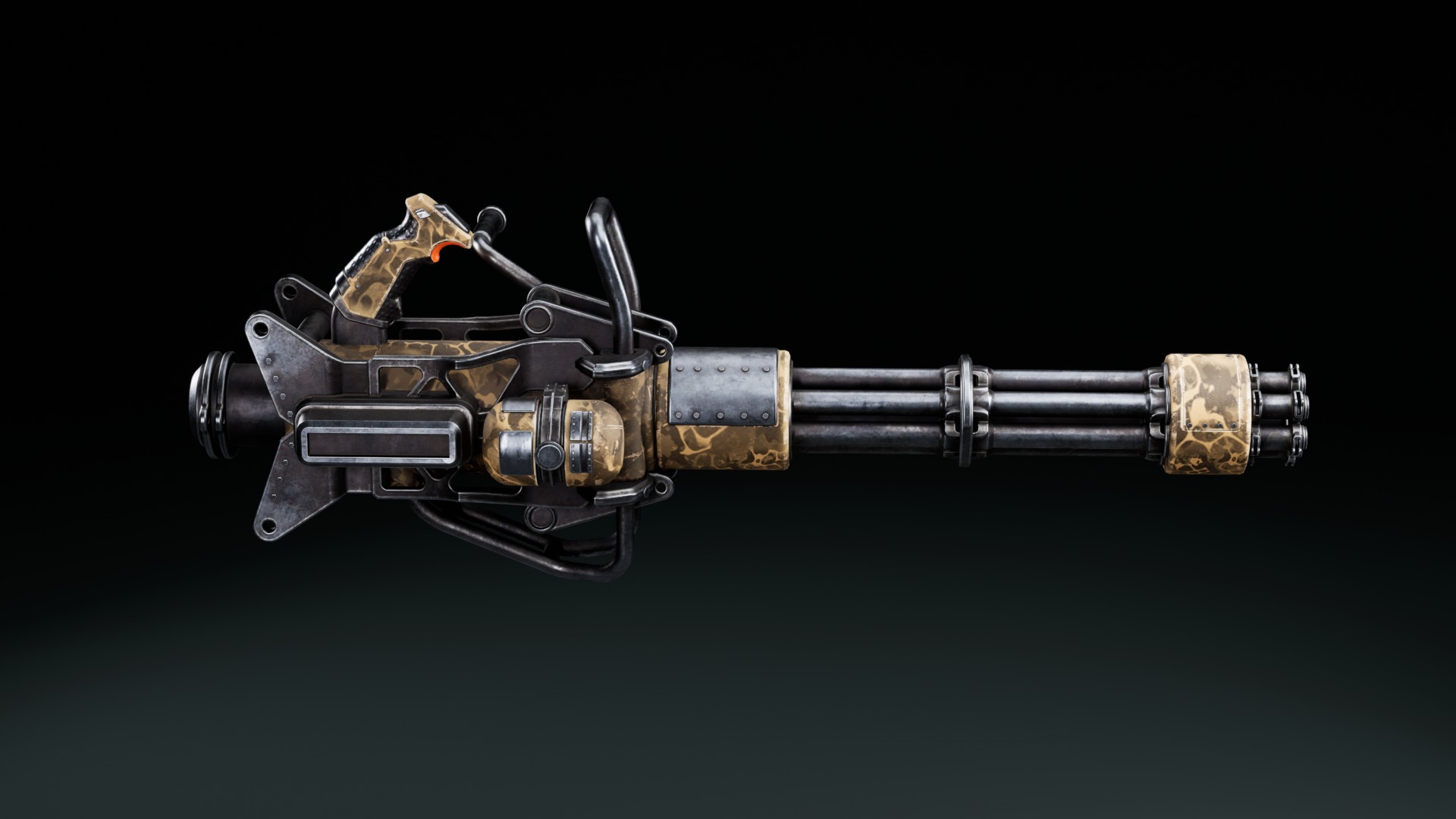 Weapon Sci Fi Pack Vol3 Low-poly 3D model_5