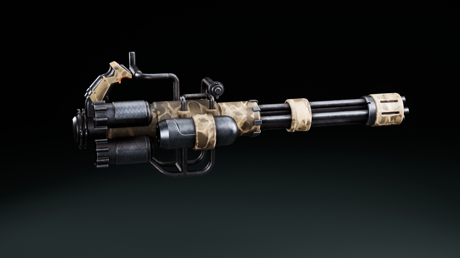 Weapon Sci Fi Pack Vol3 Low-poly 3D model_10