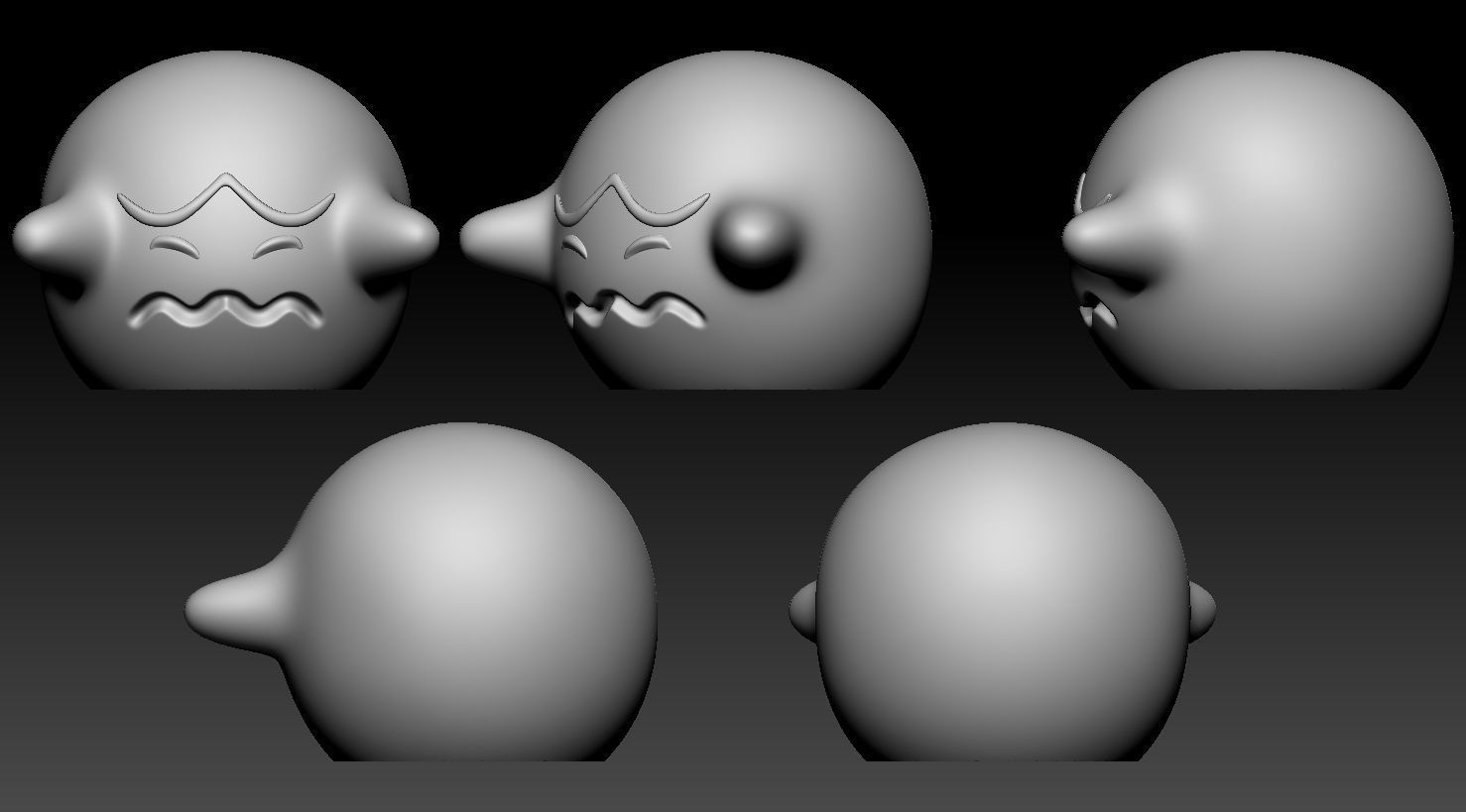 BOO MARIO 3D print model_2