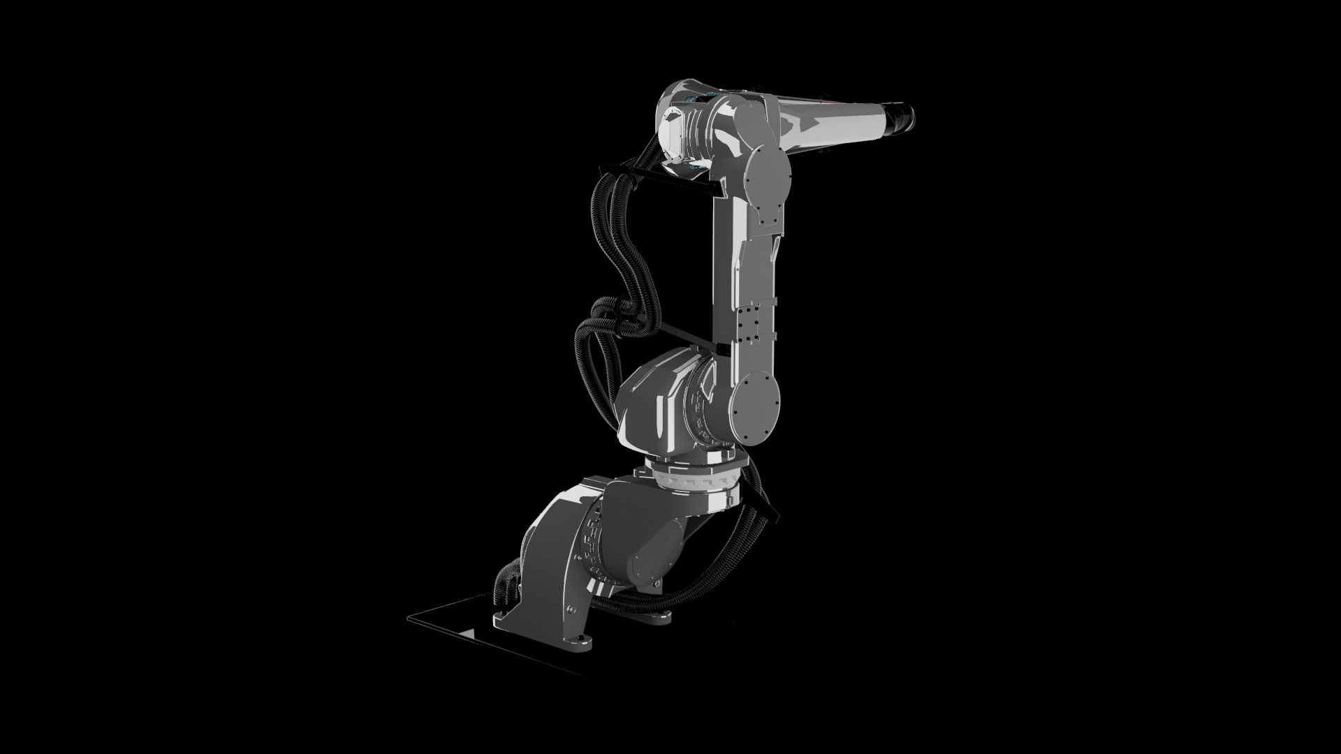 ABB IRB 5500-27 Industrial Robotic Arm 3D model_2