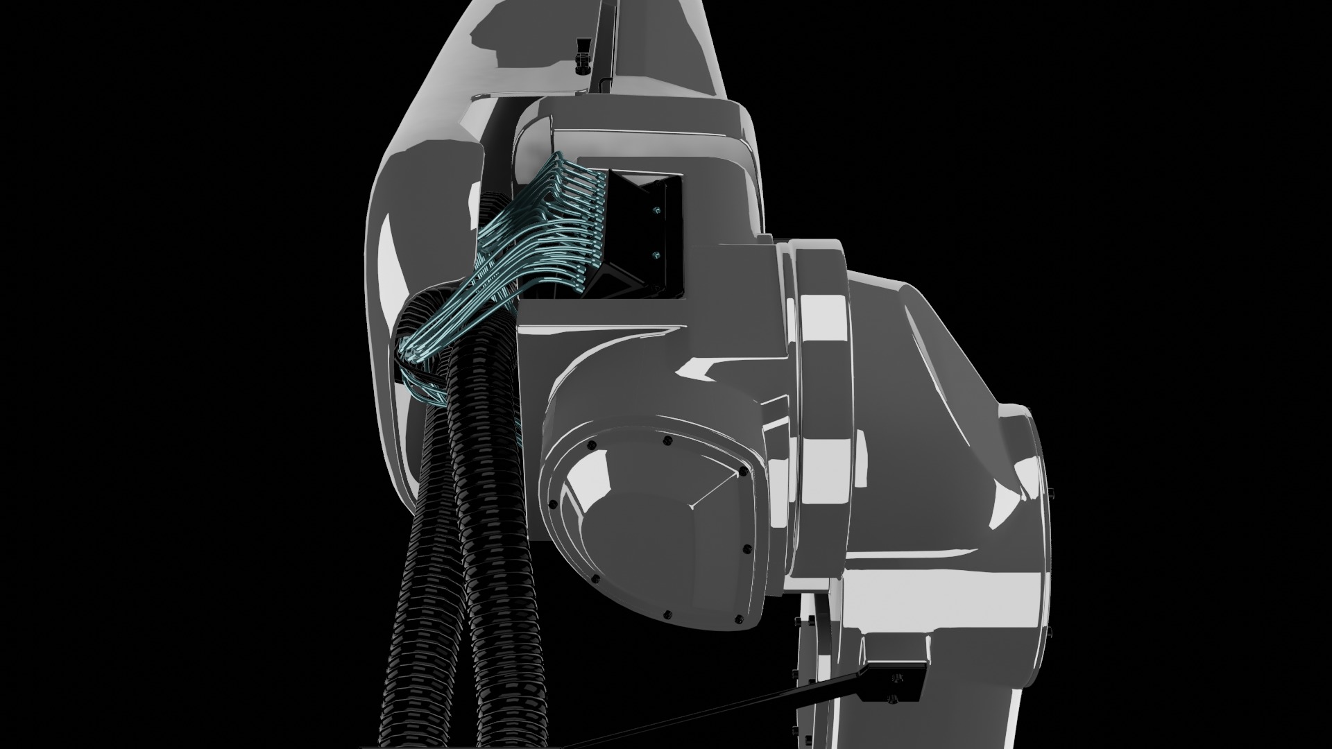 ABB IRB 5500-27 Industrial Robotic Arm 3D model_7