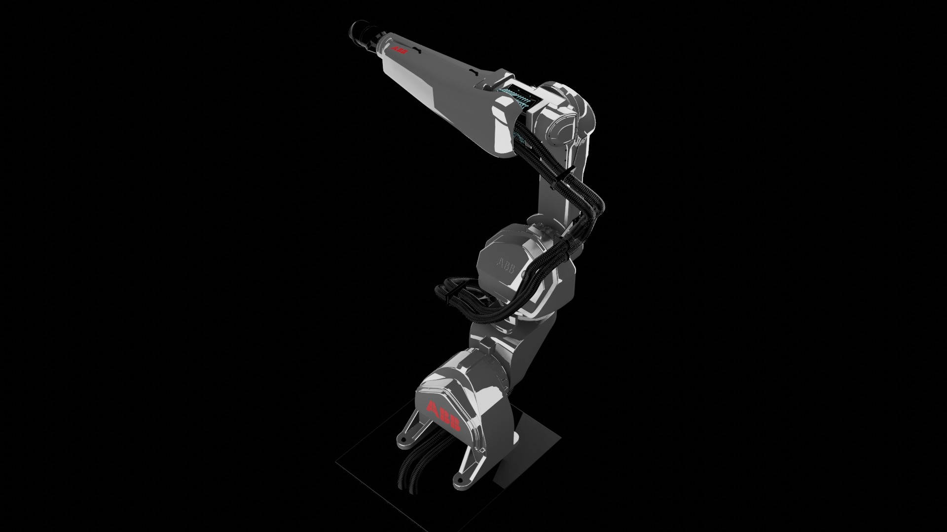 ABB IRB 5500-27 Industrial Robotic Arm 3D model_3