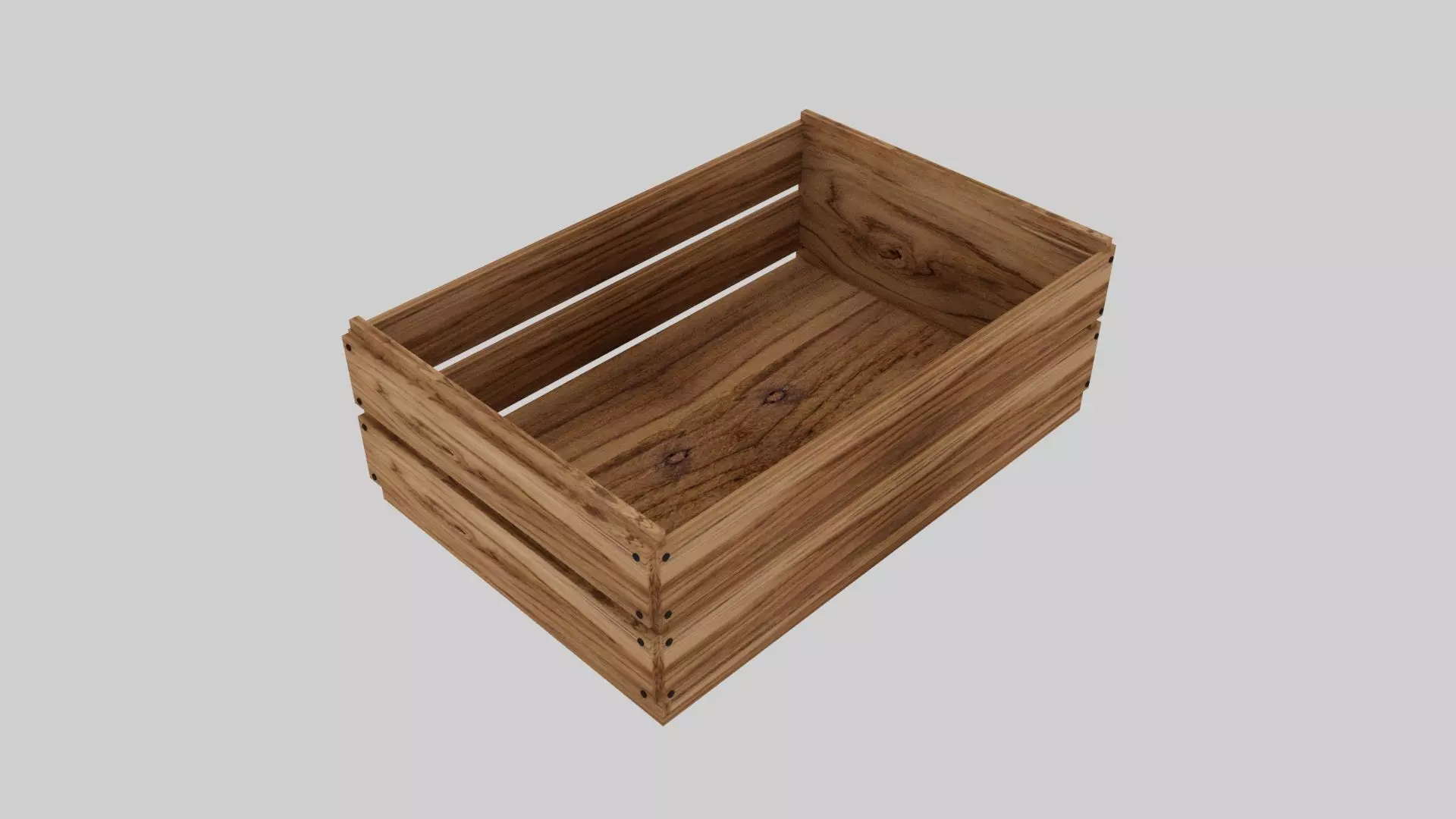 Fruit Box 3D Model Low-poly 3D model_0