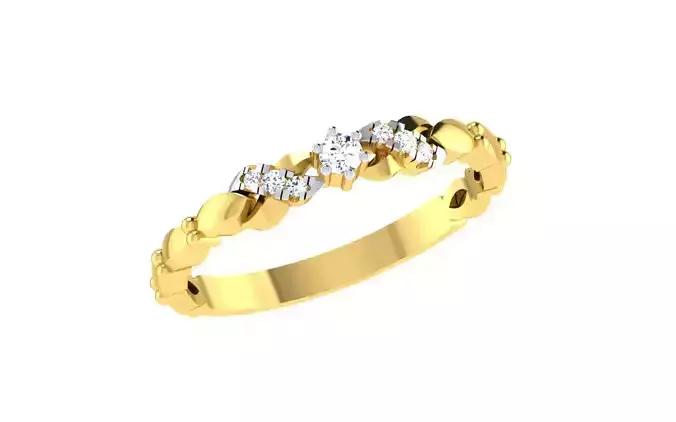 Women Ring  Render 3dm STL OBJ FBX Details 3D print model