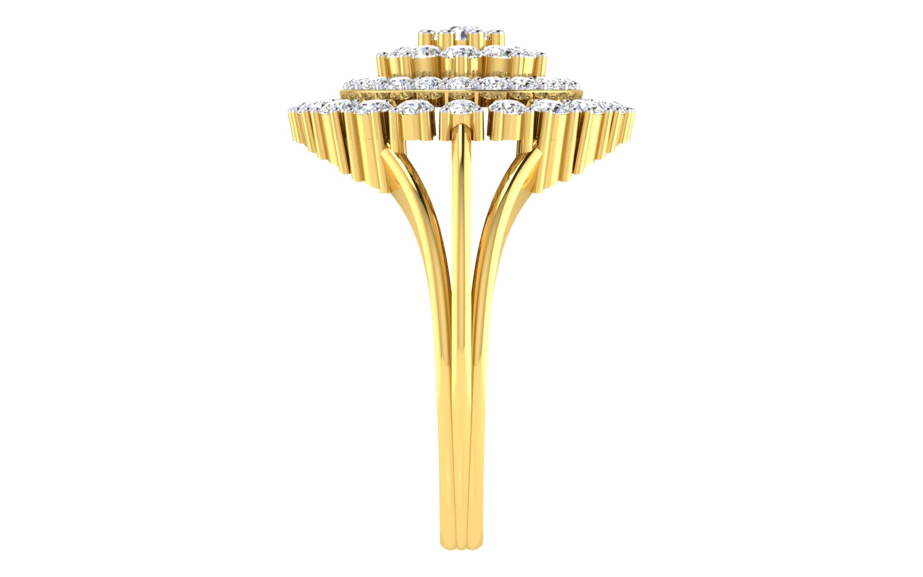 Women Ring  Render 3dm STL OBJ FBX Details 3D print model_6