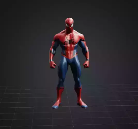 Spider-Man 3D Model Features