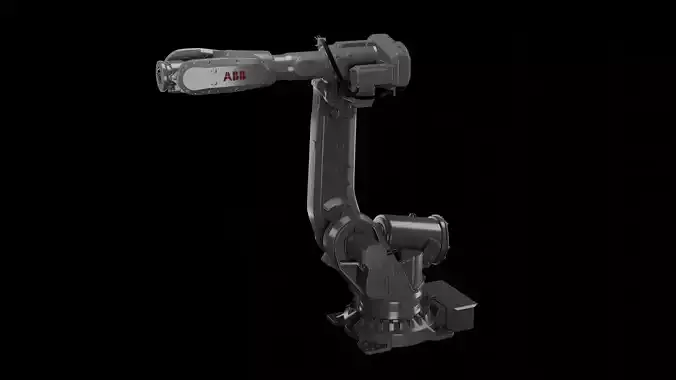 ABB IRB 6790 Heavy-Duty Industrial Robotic Arm 3D model