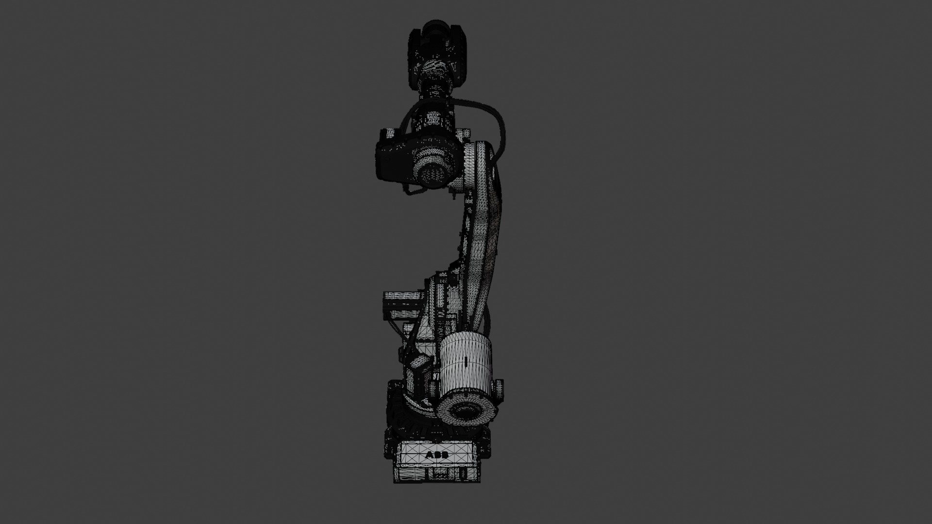 ABB IRB 6790 Heavy-Duty Industrial Robotic Arm 3D model_8