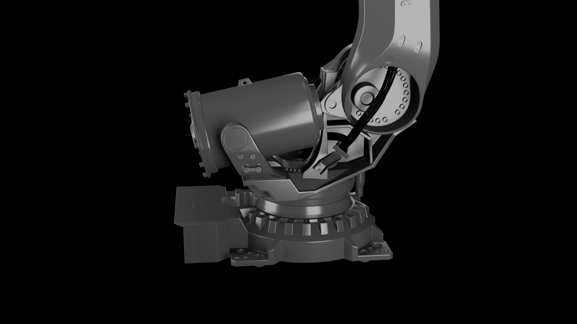 ABB IRB 6790 Heavy-Duty Industrial Robotic Arm 3D model_7