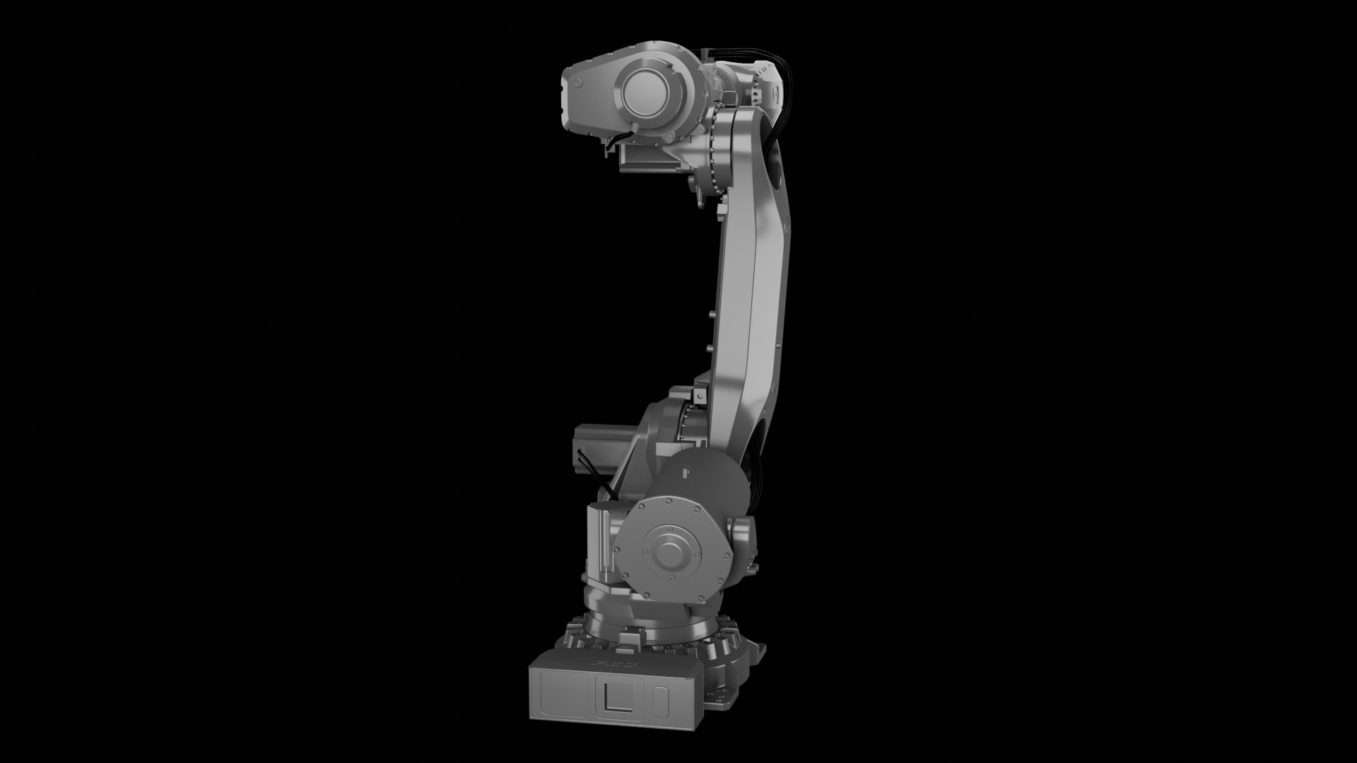 ABB IRB 6790 Heavy-Duty Industrial Robotic Arm 3D model_3