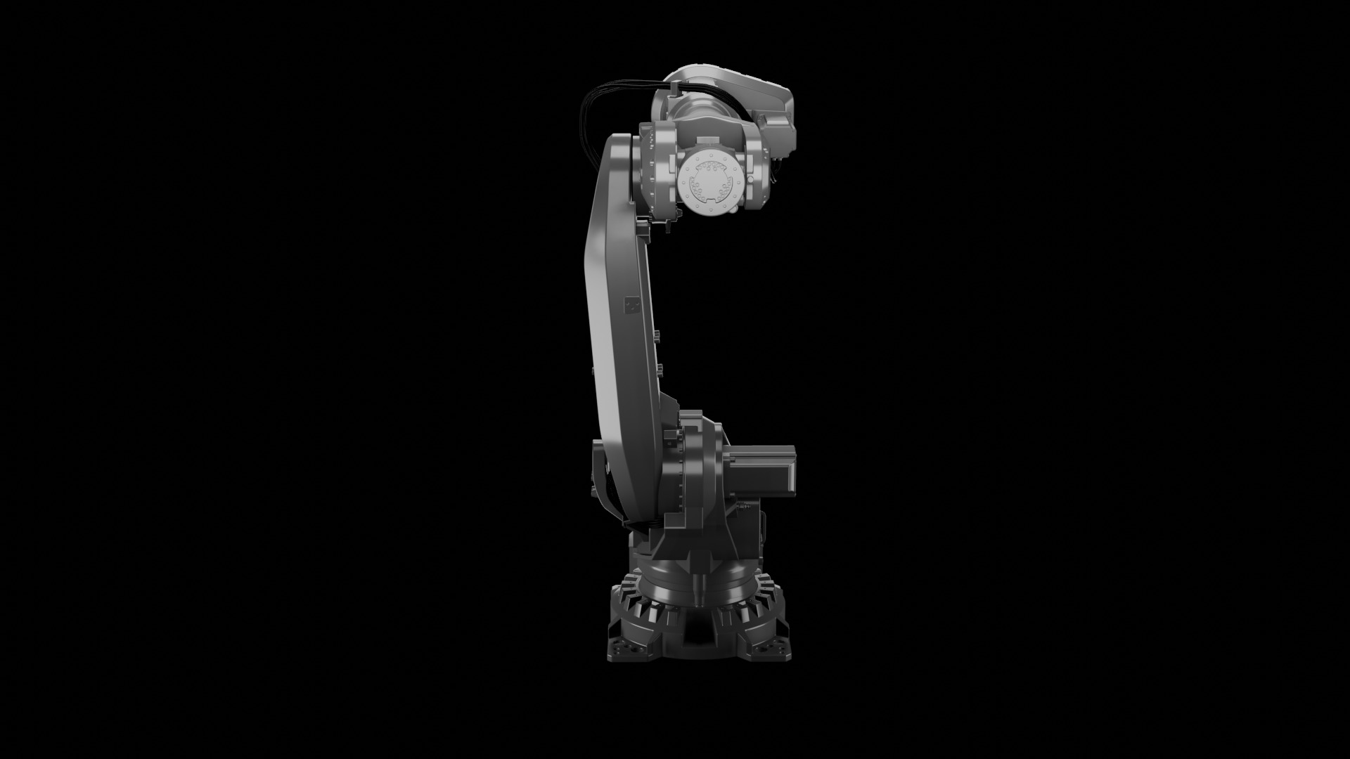 ABB IRB 6790 Heavy-Duty Industrial Robotic Arm 3D model_2