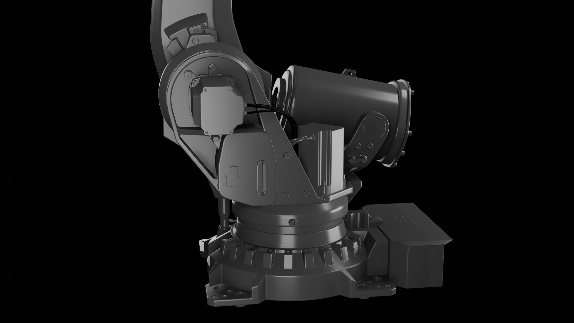 ABB IRB 6790 Heavy-Duty Industrial Robotic Arm 3D model_5