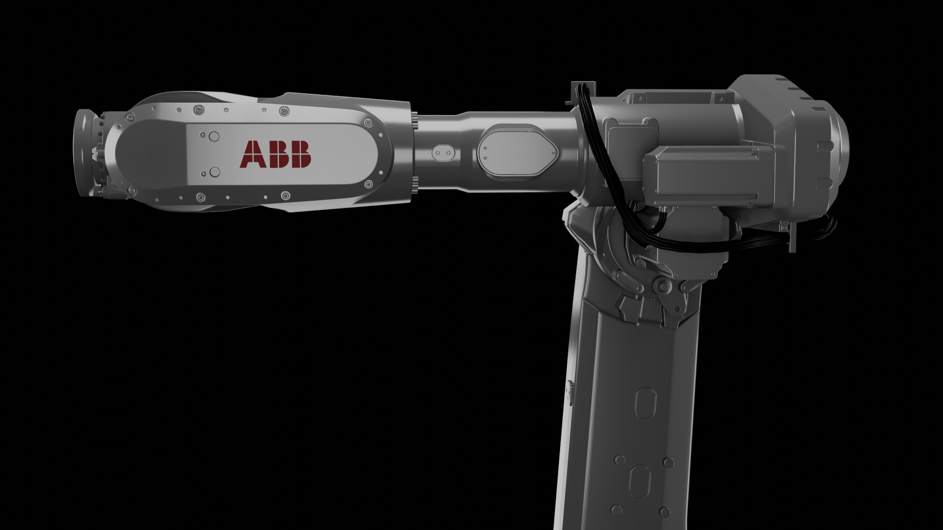 ABB IRB 6790 Heavy-Duty Industrial Robotic Arm 3D model_4