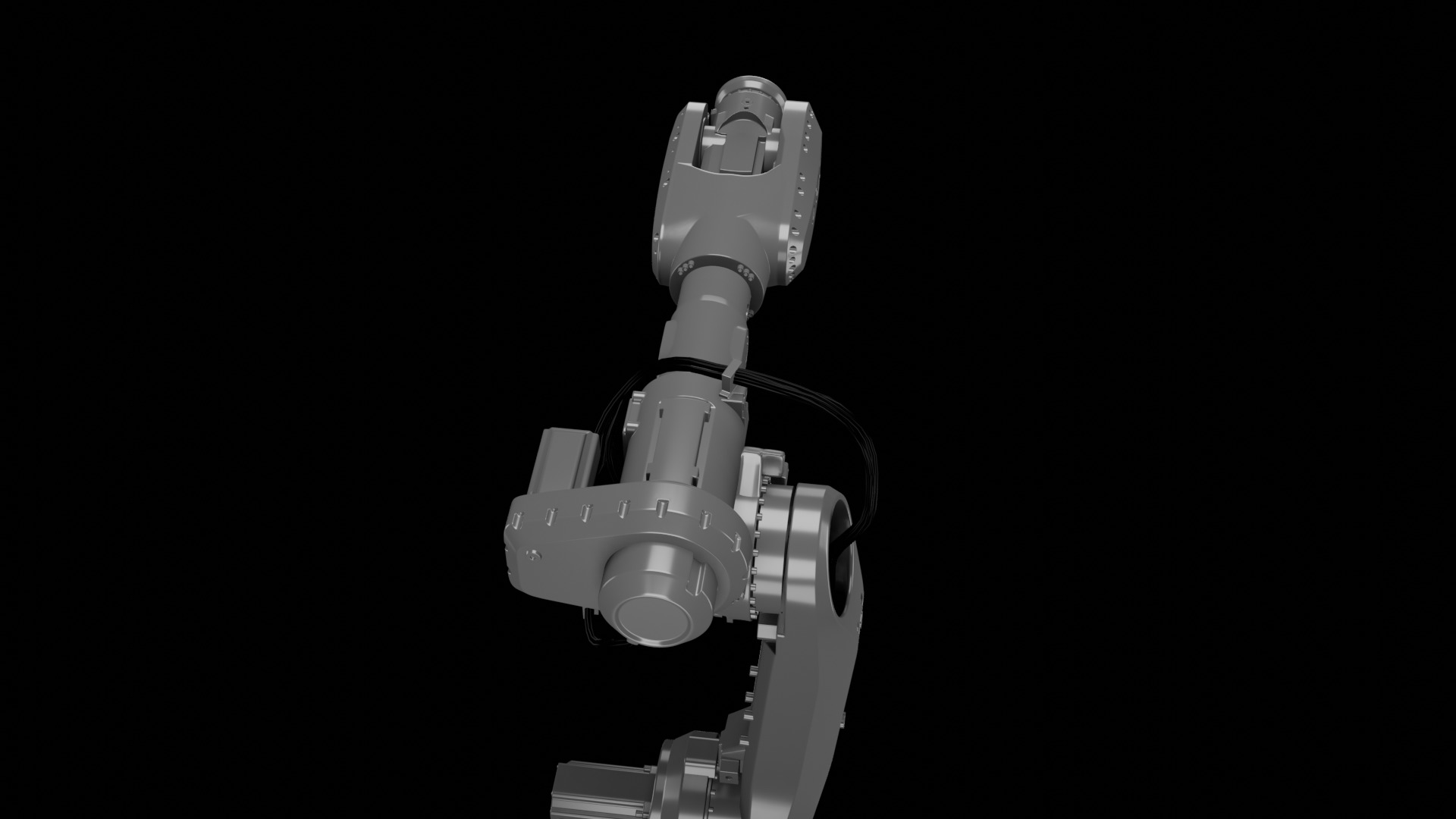 ABB IRB 6790 Heavy-Duty Industrial Robotic Arm 3D model_6