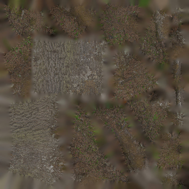 Anydrafts Abies Trunk 06 Low-poly 3D model_1