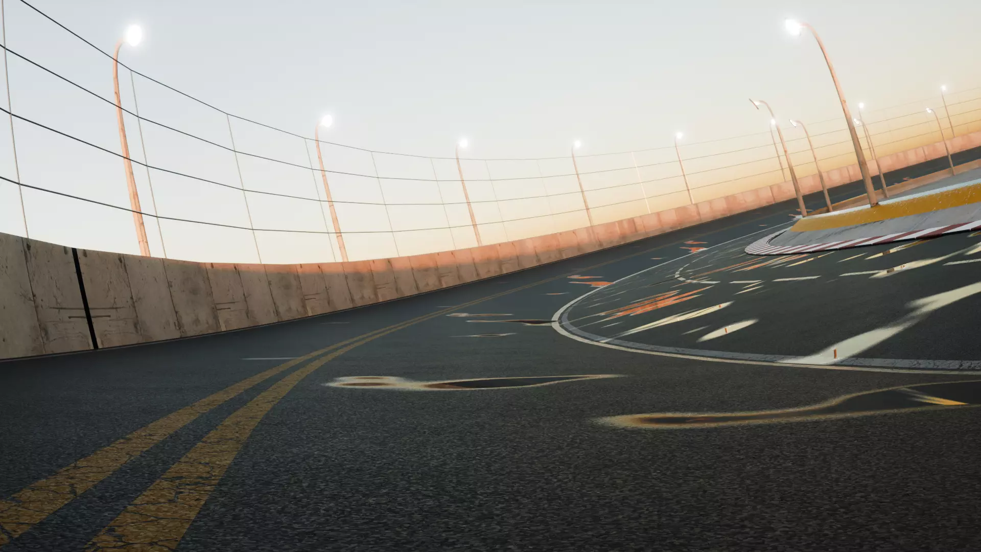Nascar Race Track  3D model_0