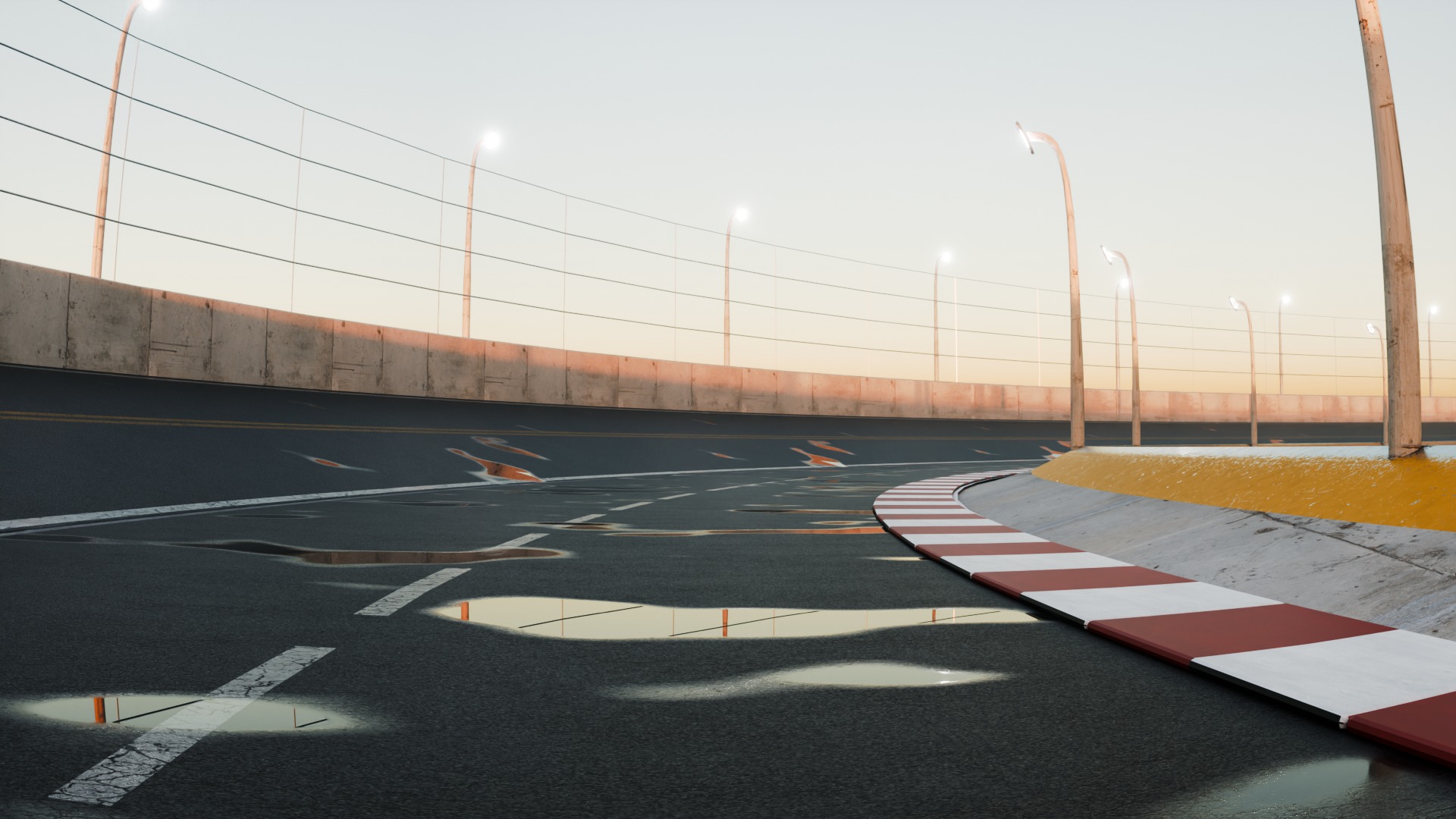 Nascar Race Track  3D model_1