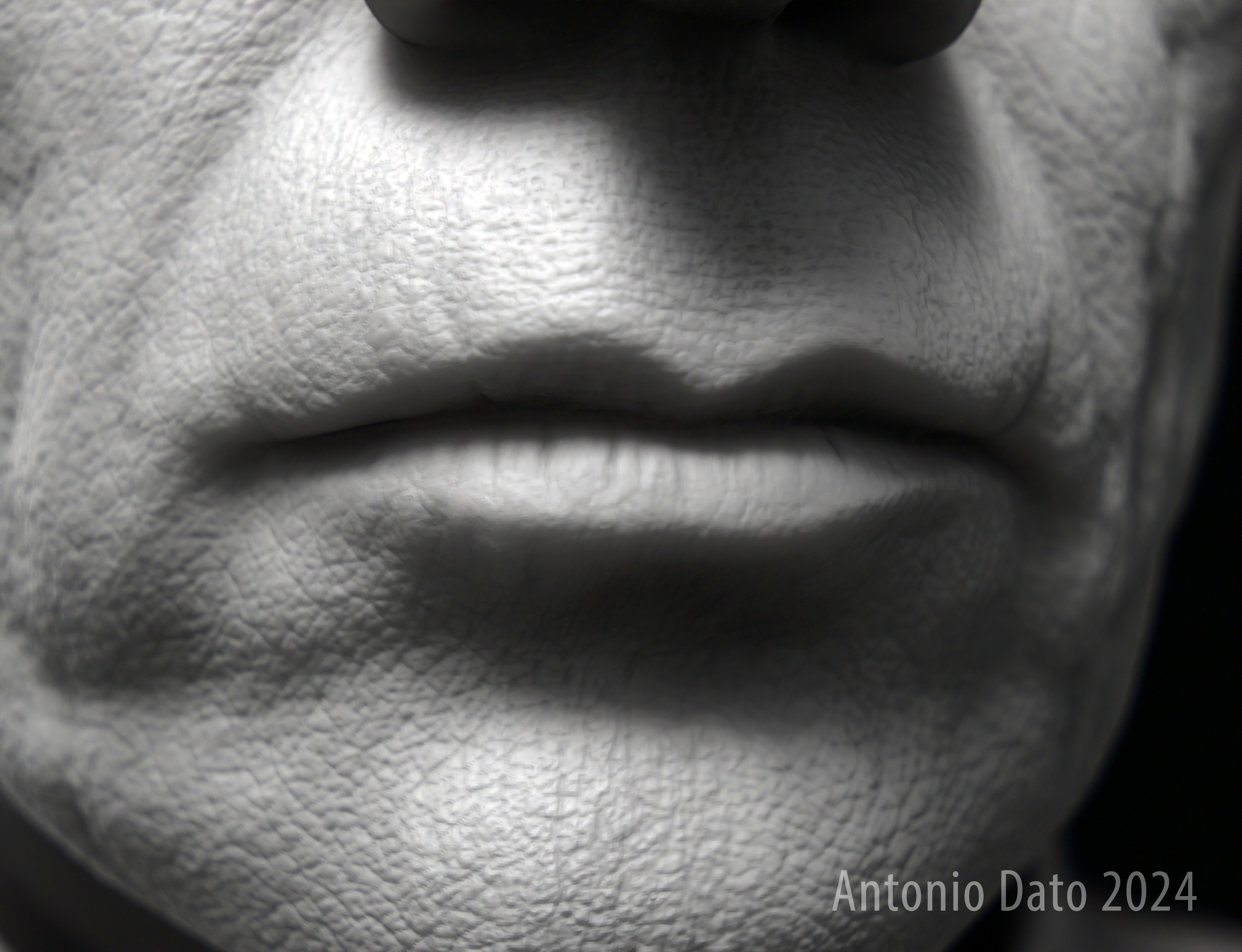 Edward James Olmos as William Adama Bust Printable 3D Model 3D print model_15