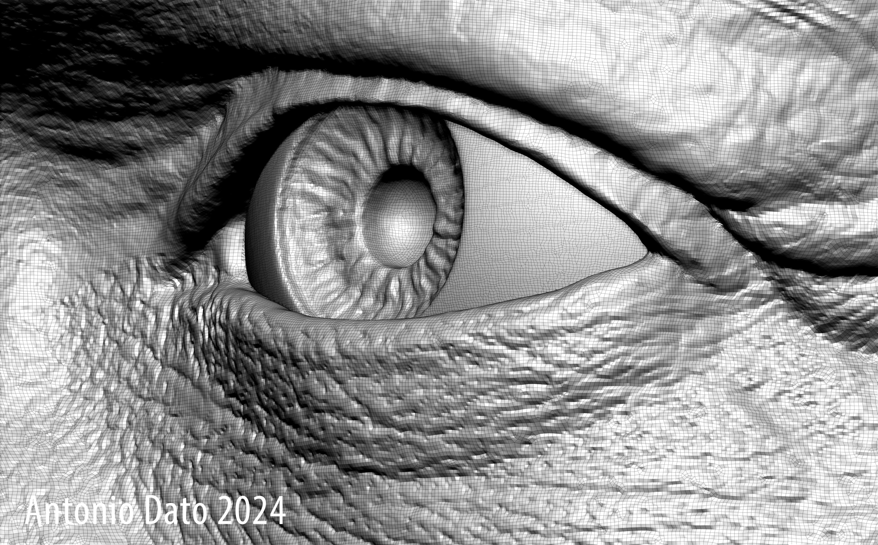 Edward James Olmos as William Adama Bust Printable 3D Model 3D print model_21