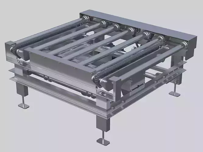 Conveyor transfer pallet
