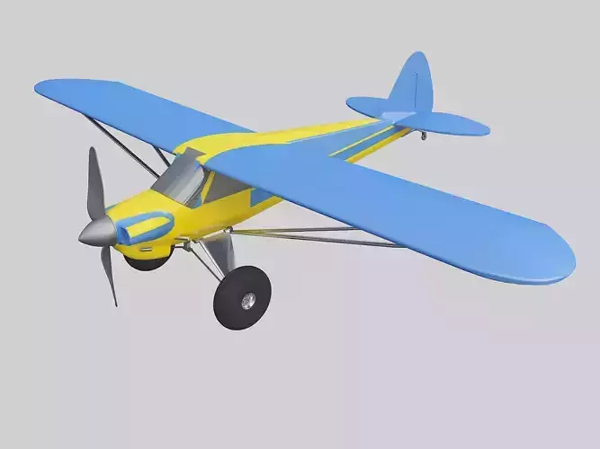 Carbon fiber bear remote control aircraft