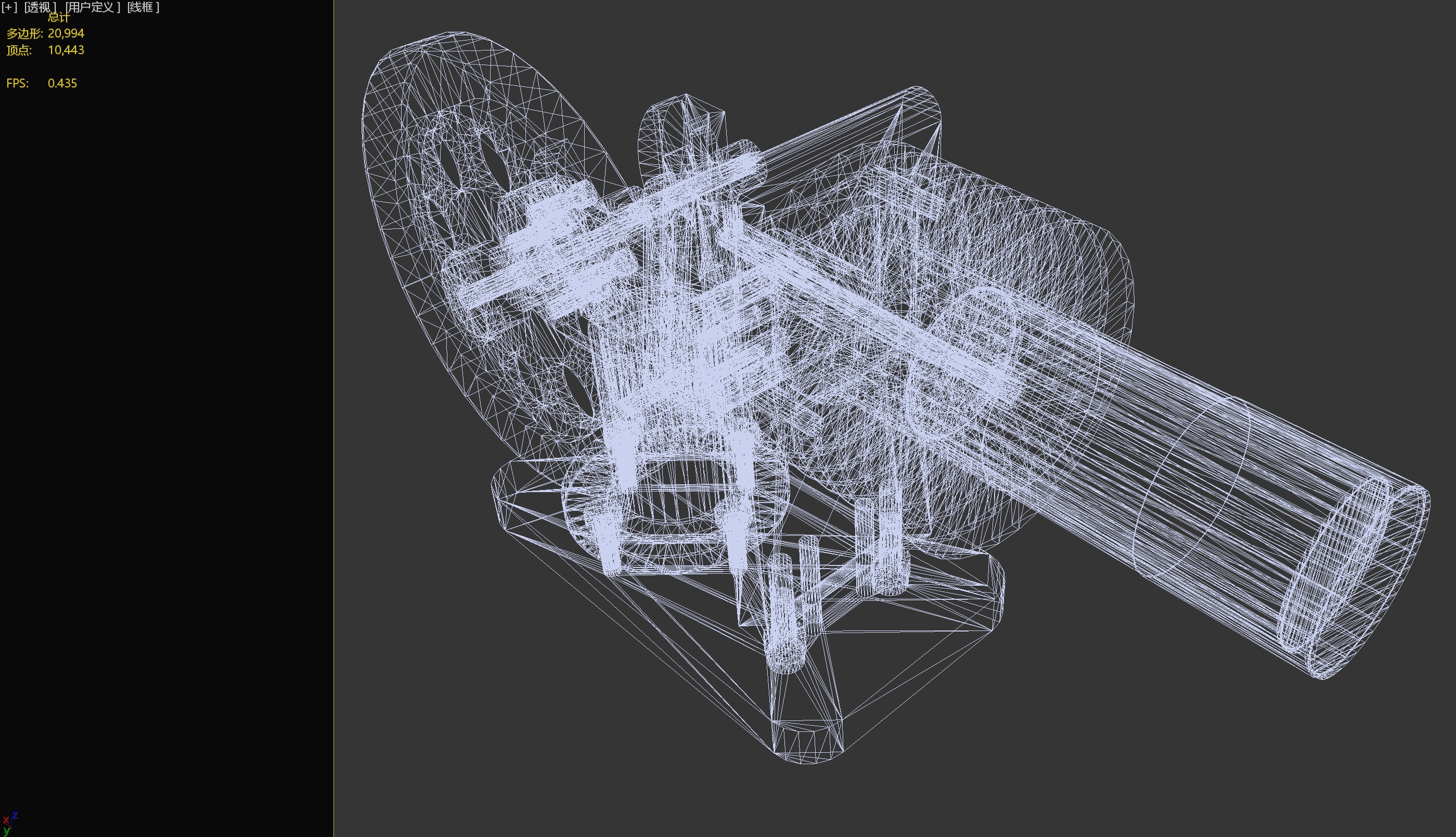 Stirling engine 3D model_2
