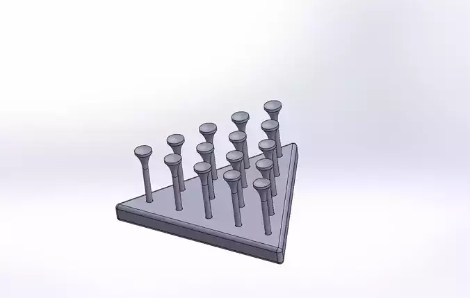 GOLF PEG JUMP BOARD 3D print model