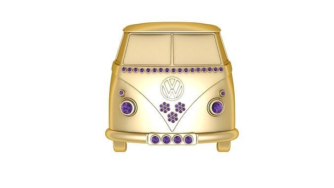 VAN SHAPE RING 3D PRINTABLE MODEL 3D print model