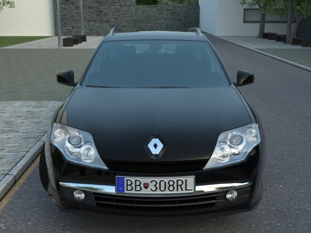 Renault Laguna Grandtour 2008 3D model_3