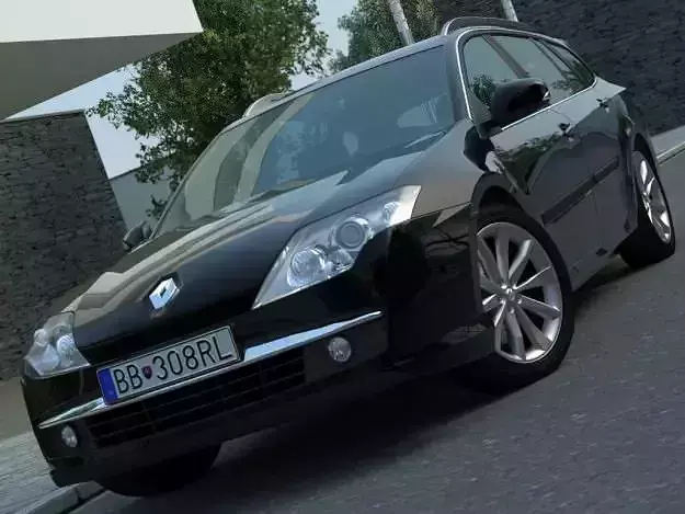 Renault Laguna Grandtour 2008 3D model