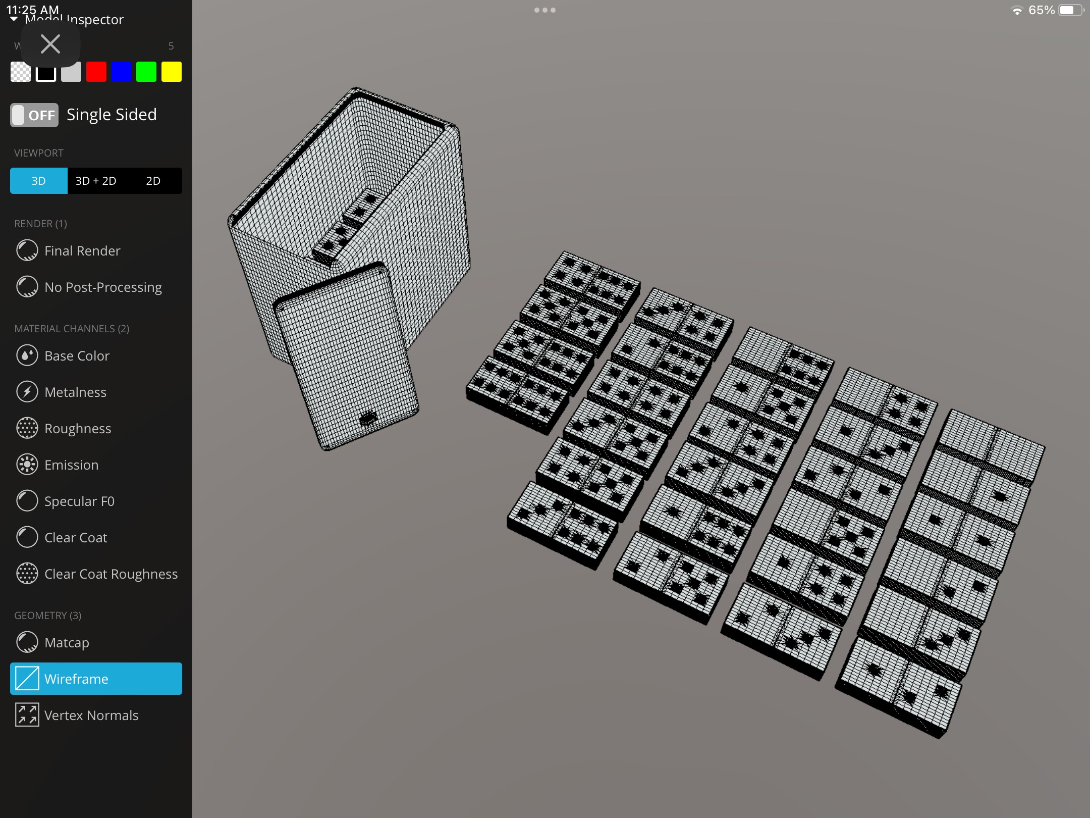 Dominoes 3D model_2