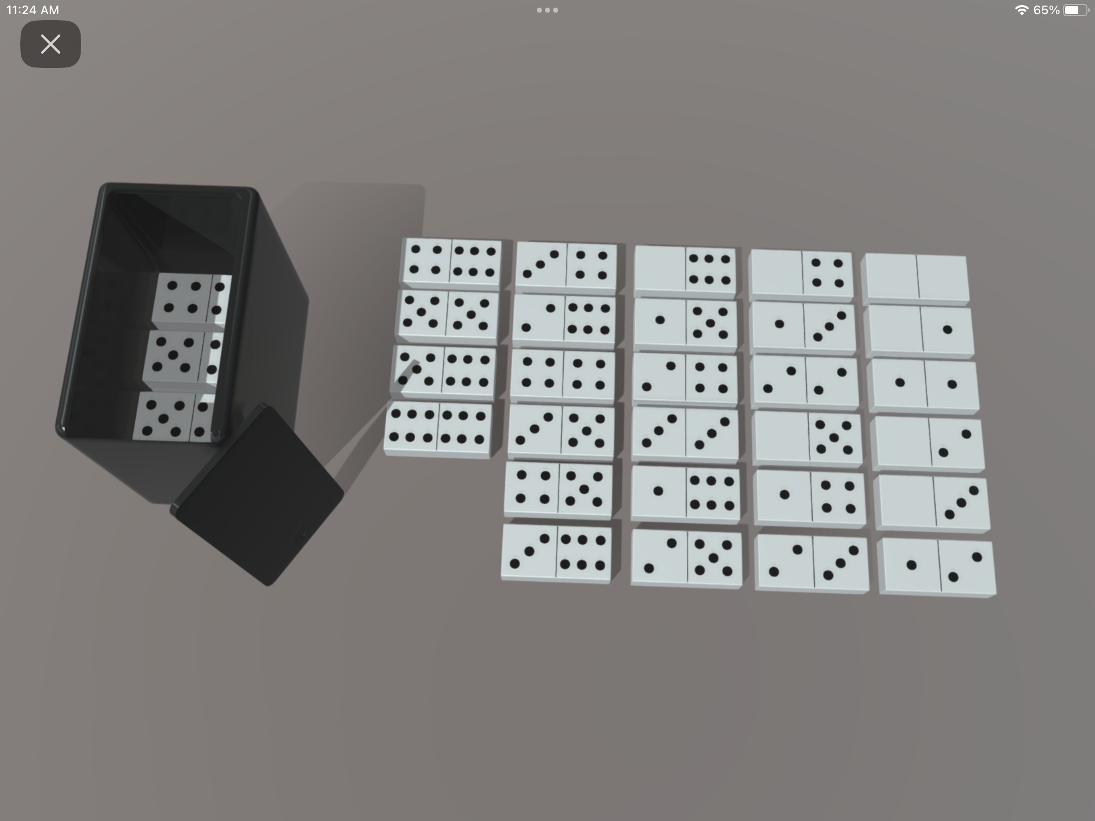Dominoes 3D model_1