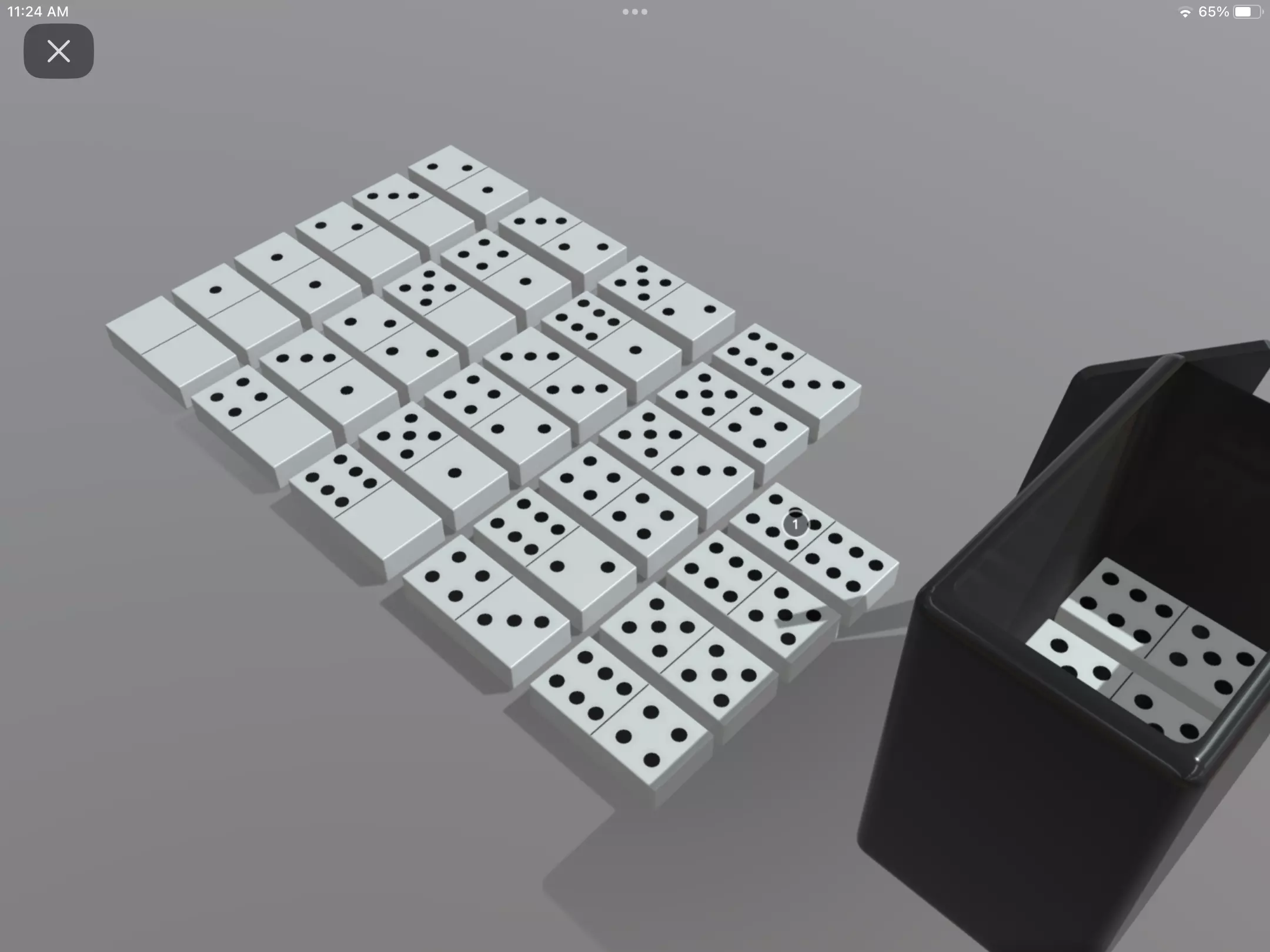 Dominoes 3D model_0