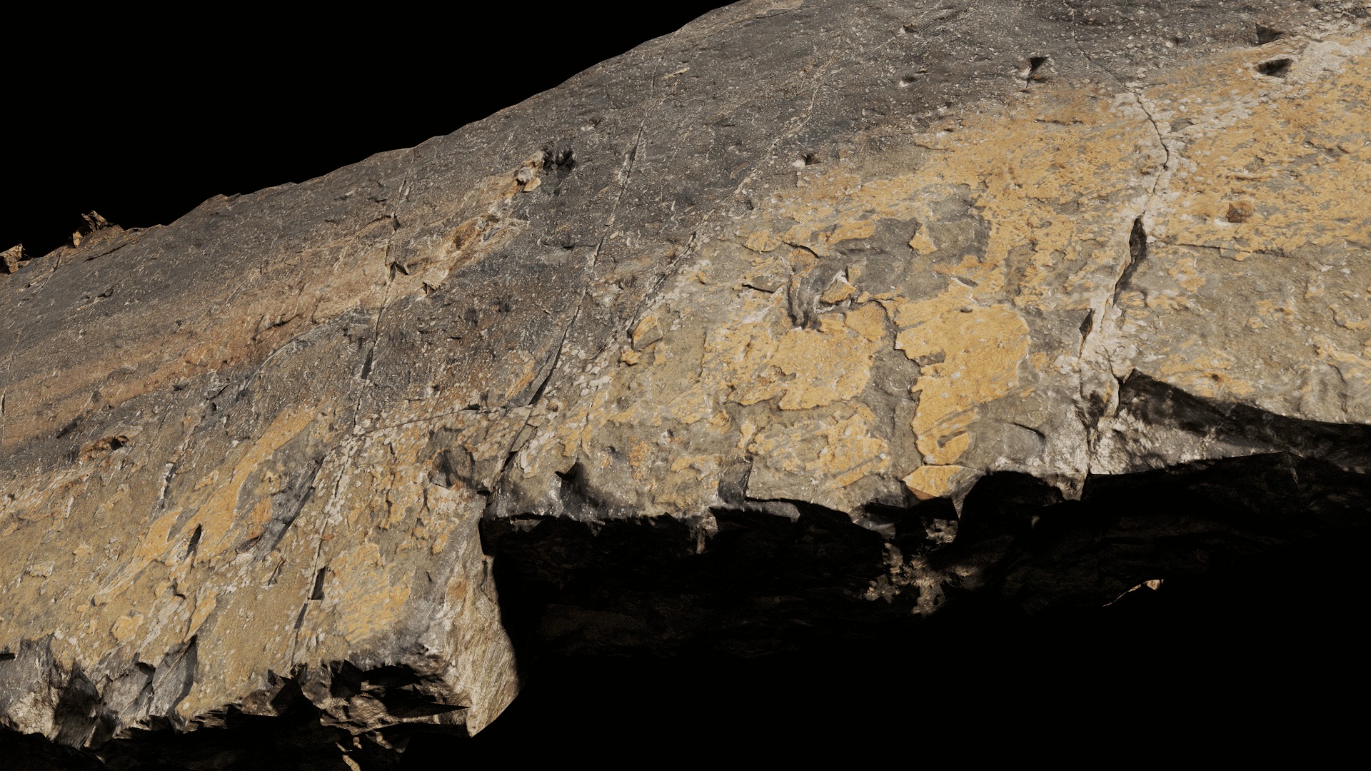 Anydrafts Cliff 10 Low-poly 3D model_6